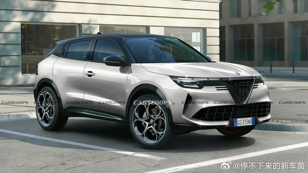 #这是你要的潮车吗# 阿尔法·罗密欧可能将要推出一款全新的入门SUV，定位在To