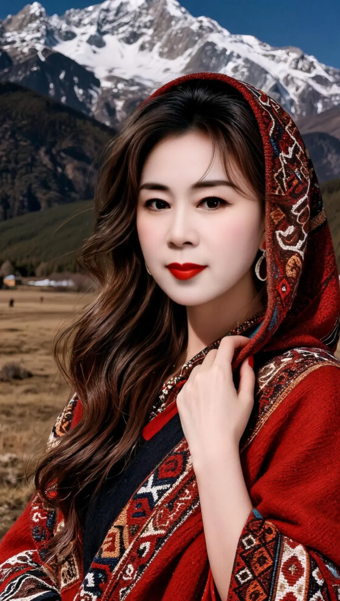 AI高原风情写真 ai创作