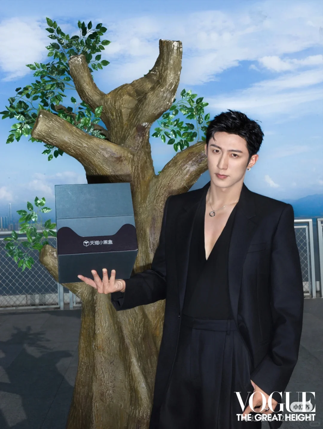 黄景瑜vogue天台大片 ​​​