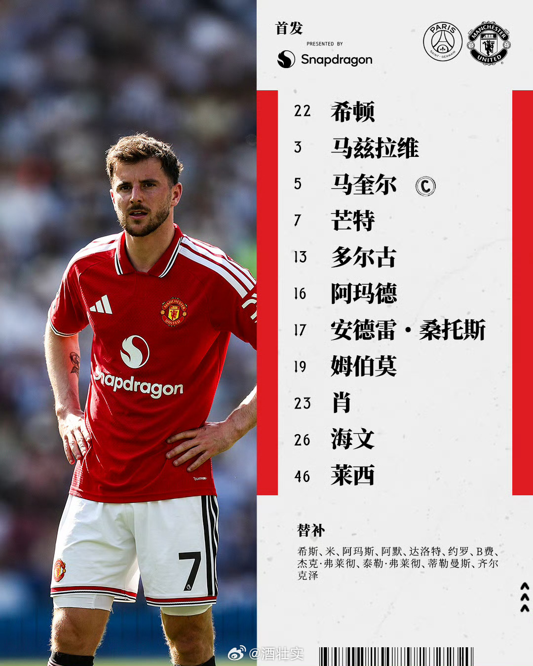 曼联vs巴黎圣日耳曼  live（但极有可能会被突然🈲直播间，毕竟俺不是法外狂