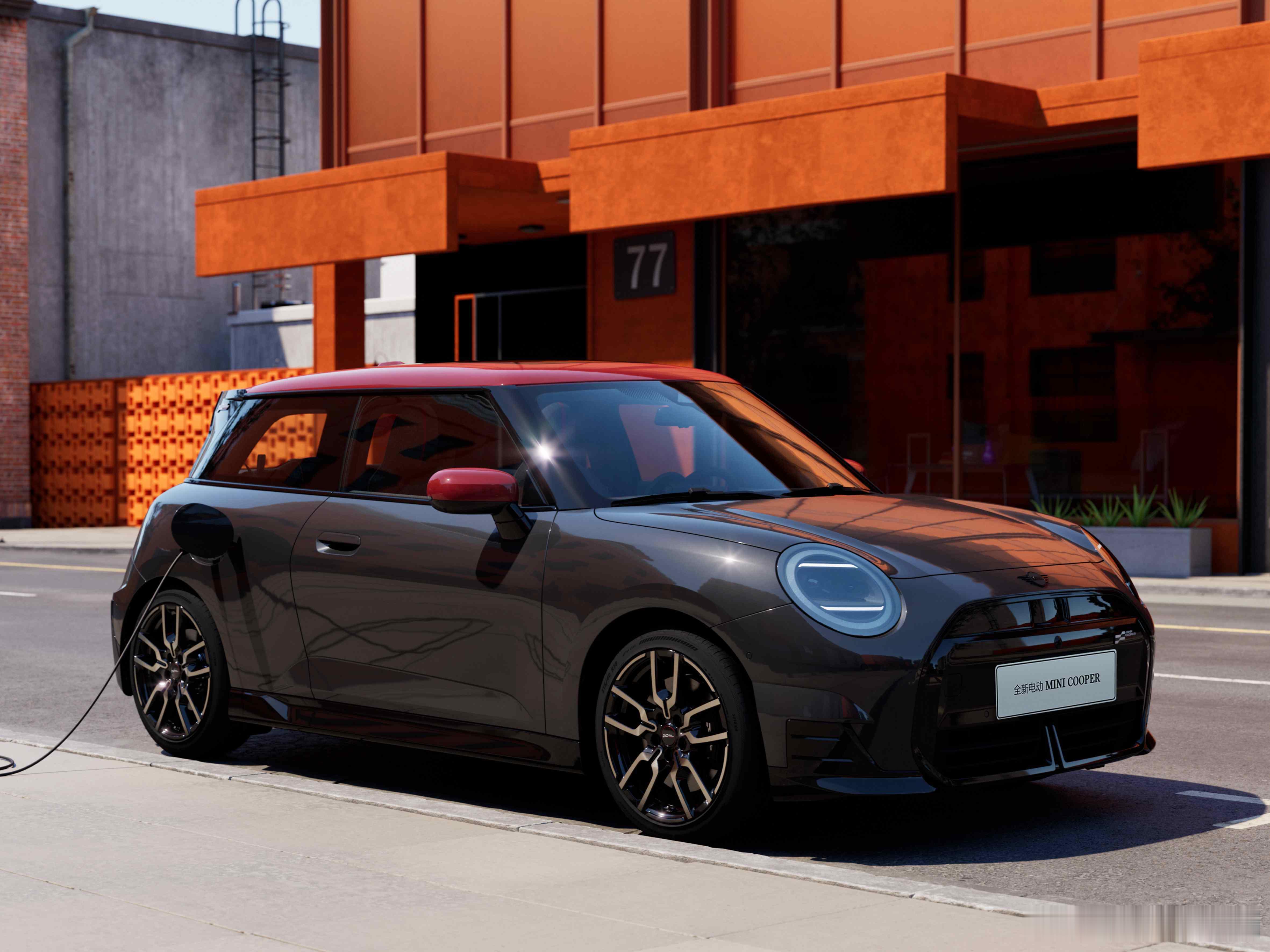 新一代的电动三门小MINI来了！全新MINI Cooper依旧四轮四角，依旧圆润