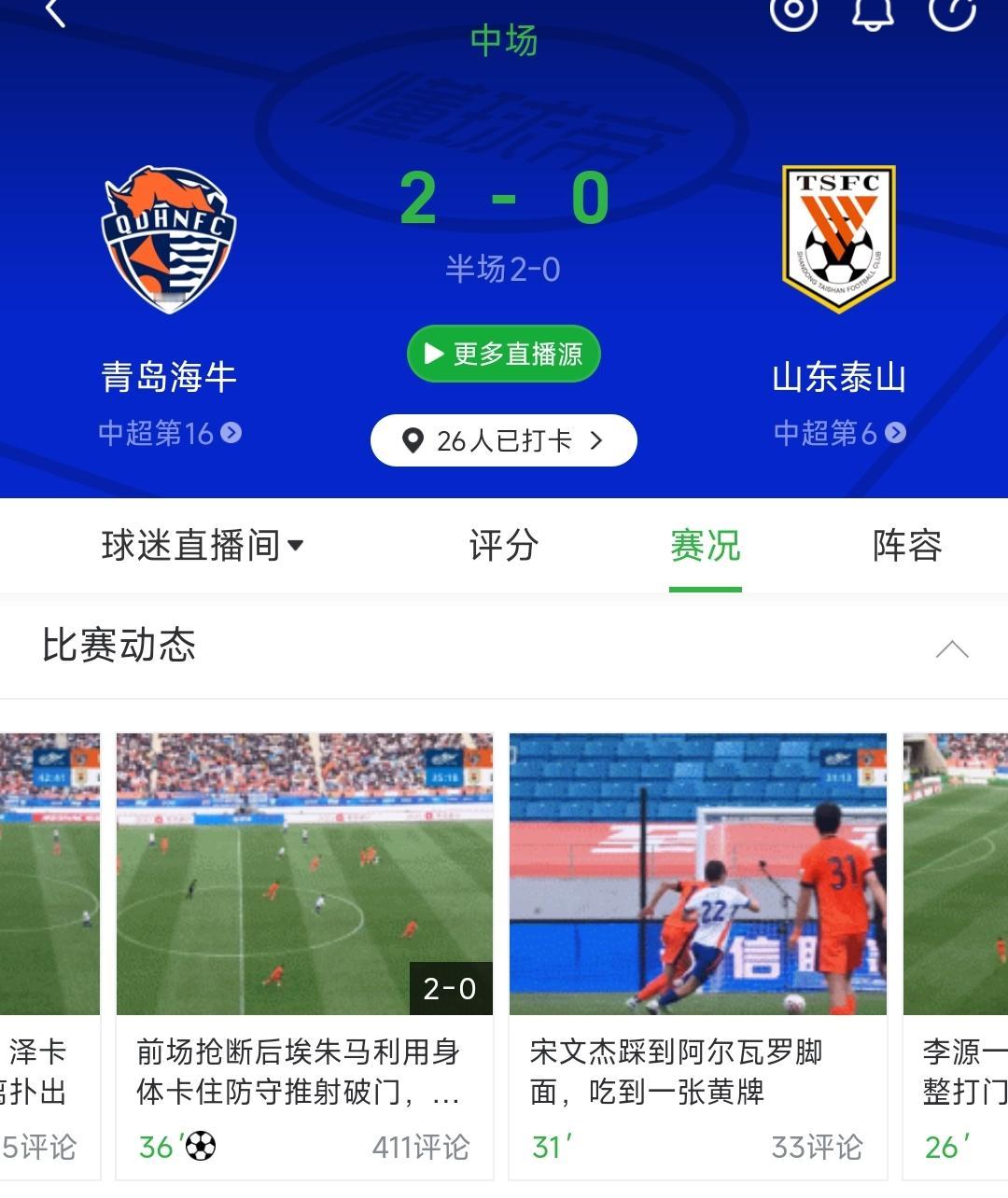 丢人现眼，泰山队现在烂成这样了吗？半场比赛0-2青岛海牛，这不是什么默契球，这是