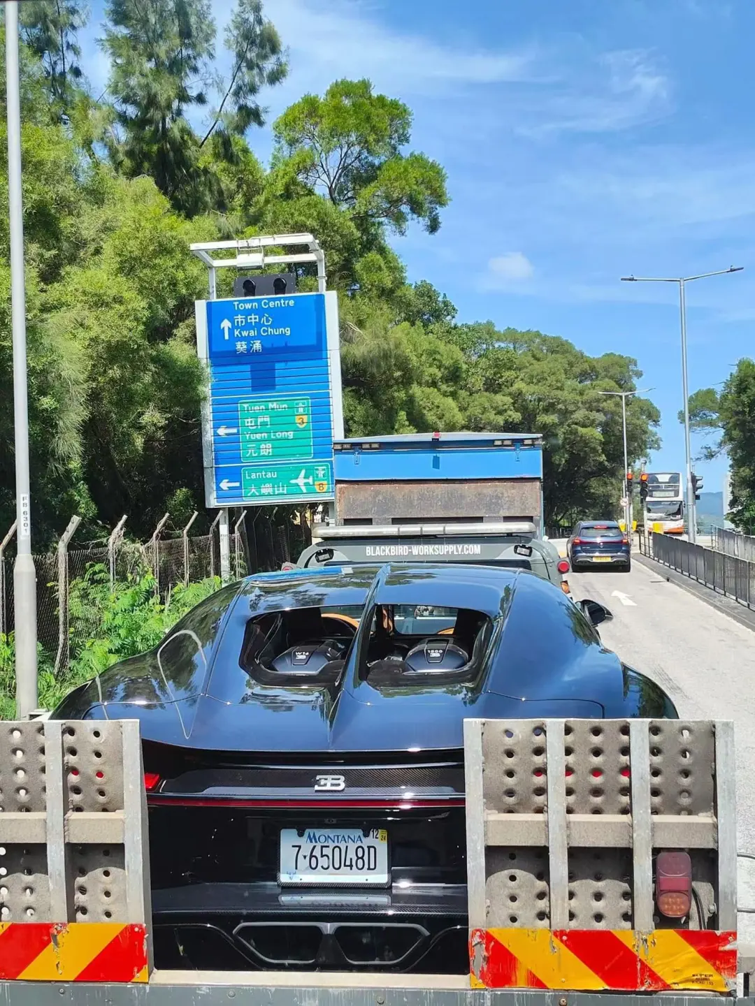 又一辆布加迪 香港验车 澳门牌 期待