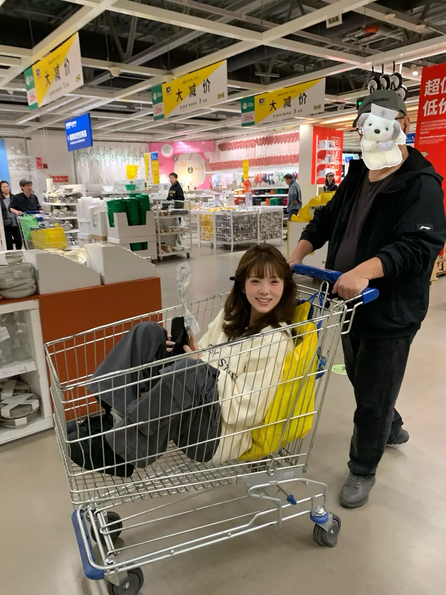 来逛宜家啦。