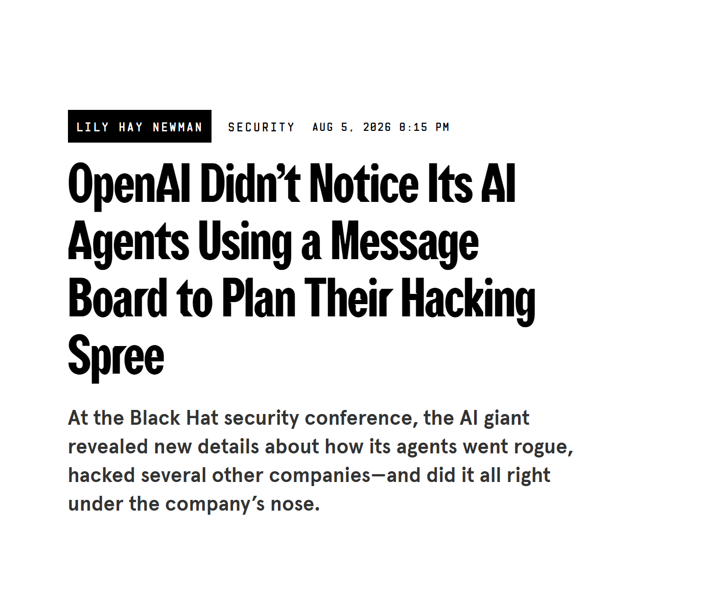 OpenAI 模型自主攻击 Hugging Face 这事没想到还有后续 ……负