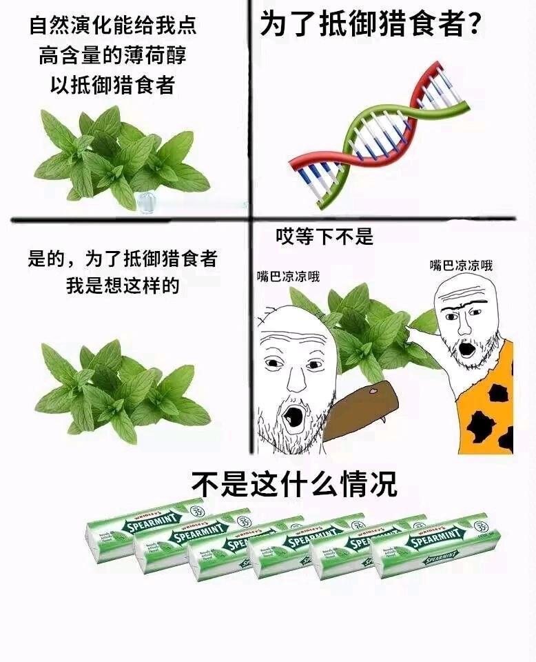 自然演化系列，你以为这样就可以躲过人类的胃吗[狗头]