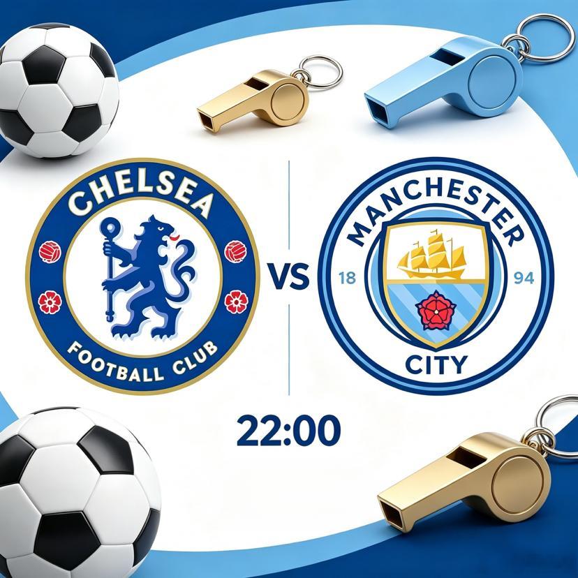 双蓝大战一触即发！曼城剑指胜利，切尔西能否破咒？⚽️ 北京时间今晚22:00，英