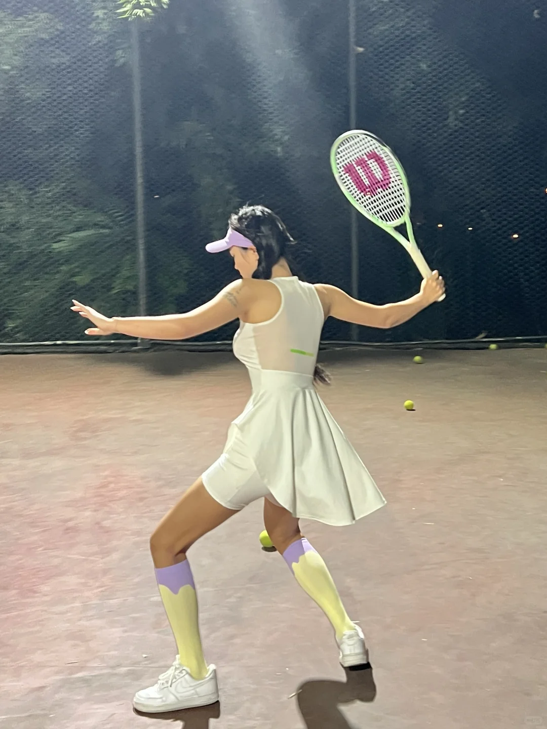 今日份运动甜心｜🎾网球穿搭瘦小腿神器