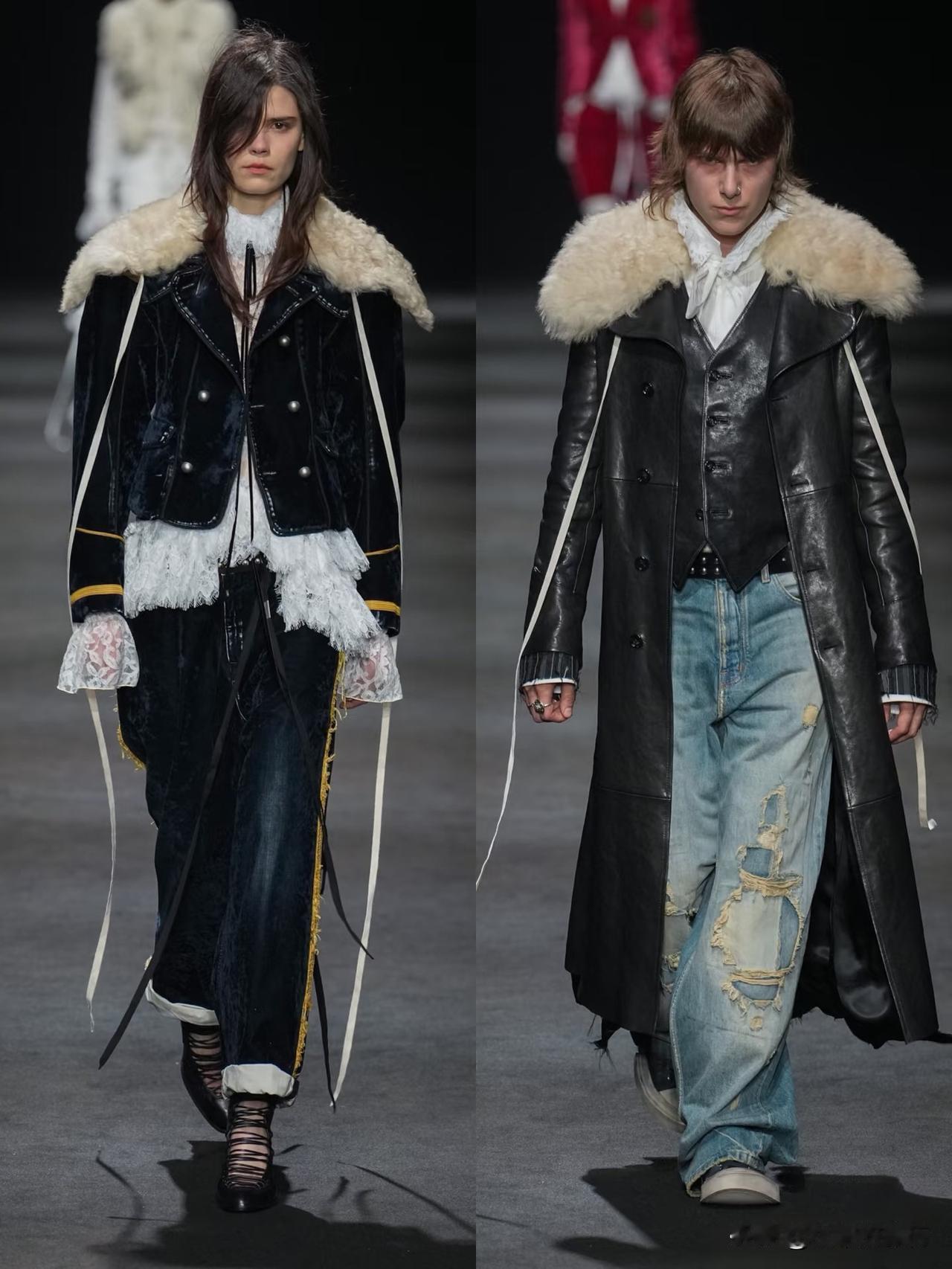 Ann Demeulemeester 26秋冬｜荒野浪客风，自带松弛不羁感
 