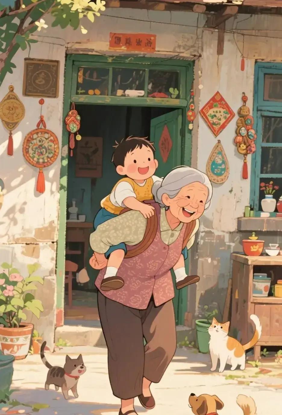 添了孙子，还是低调点好。
前段时间，邻居老李喜得孙子，朋友圈连发一周照片，街坊见