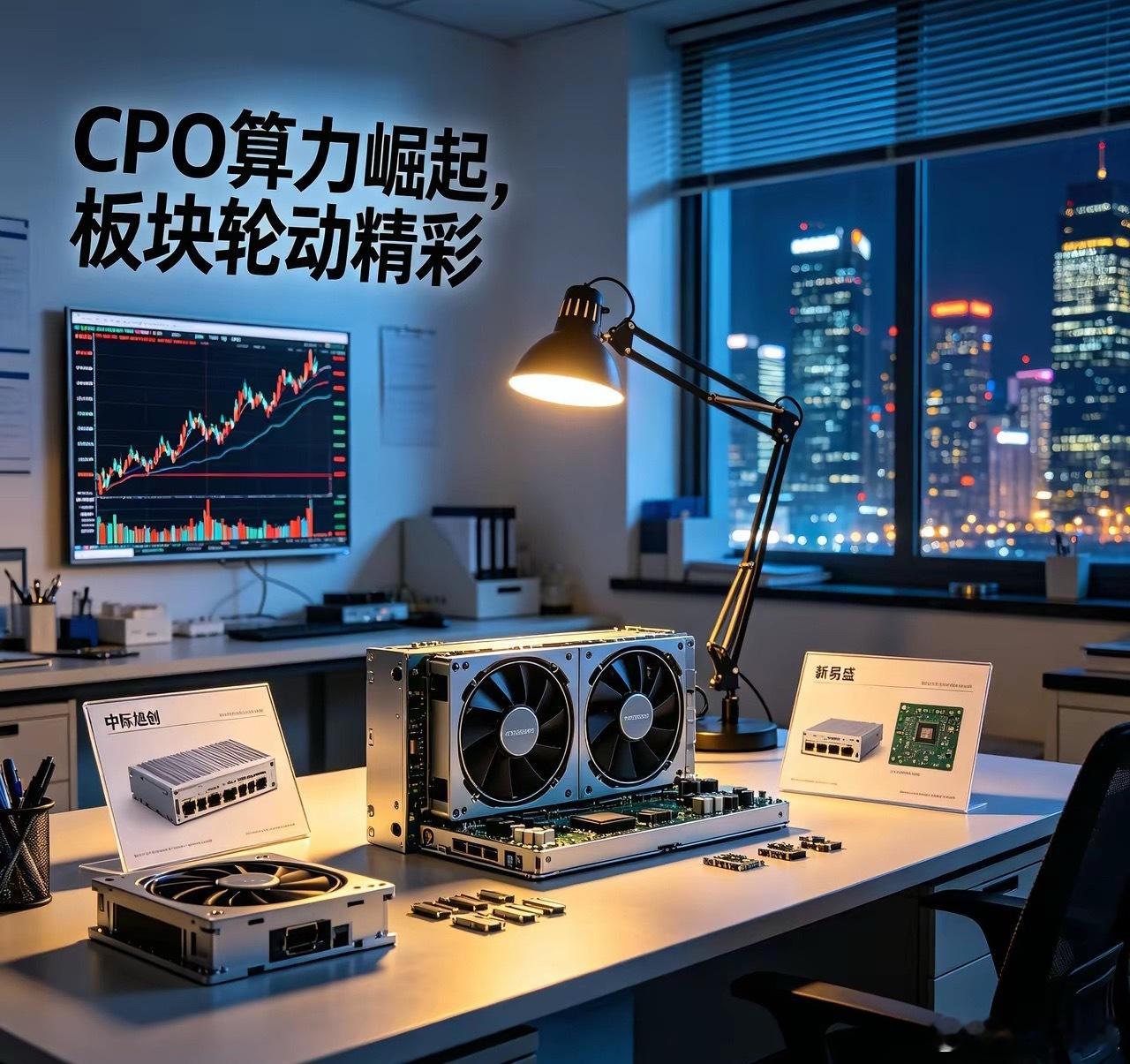 明天CPO继续火，但别瞎追！CPO（共封装光学）算力这条线最近特别猛，中际旭创、