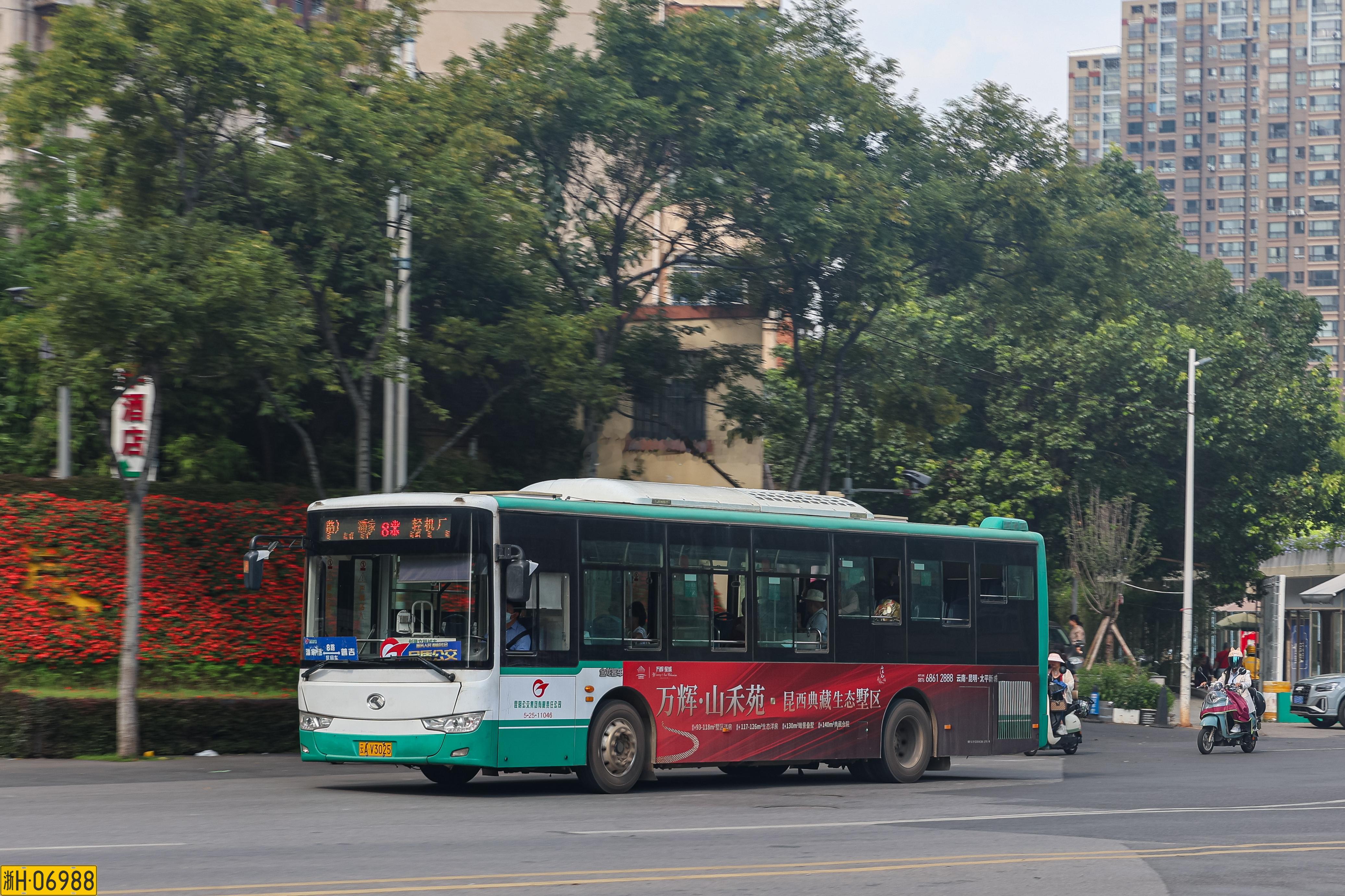 【彩云之南·昆明篇】昆明公交目前依然保有多款厦门金龙旗下的经典车型，例如衢州前年