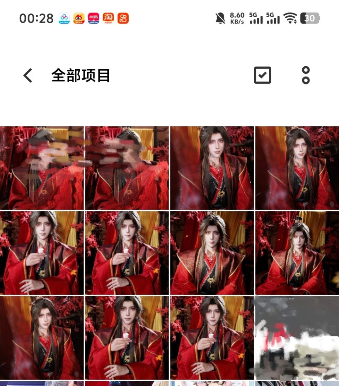 修图中 