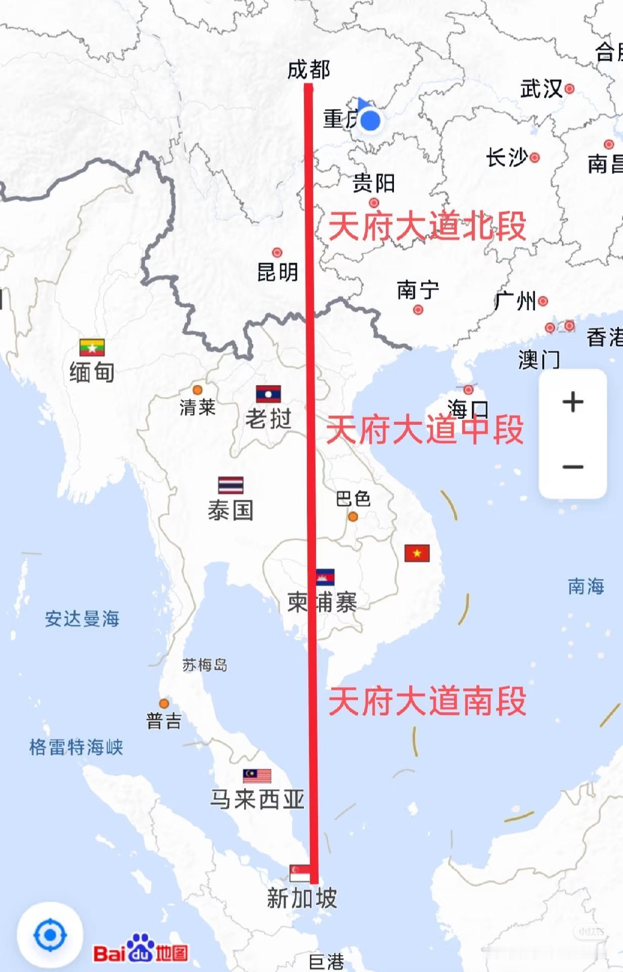 这才是我心中最完美的天府大道[笑哭]