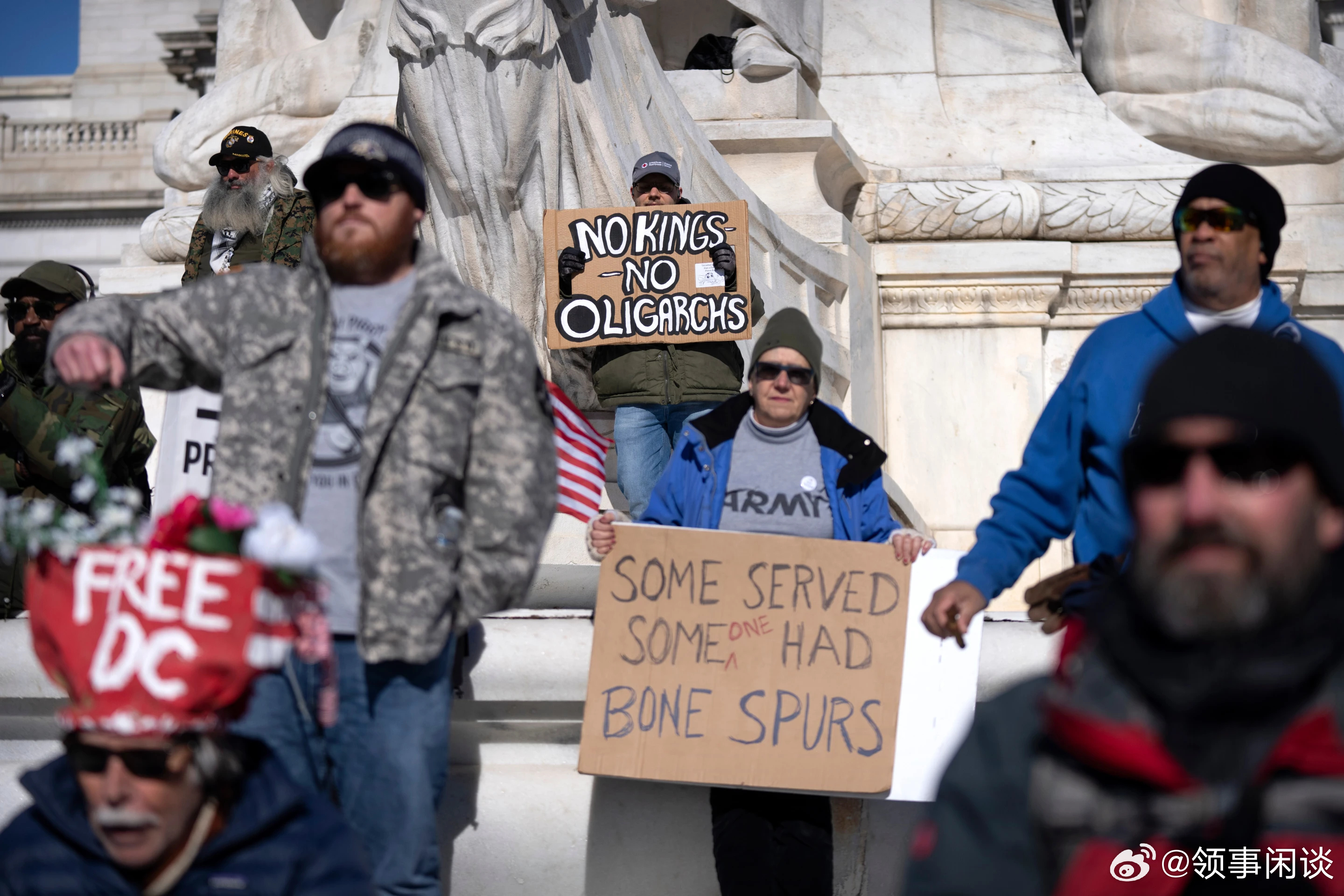 周末大趴（美联社）——周六在全国各地举行的“反对国王”集会的组织者预测，针对唐纳