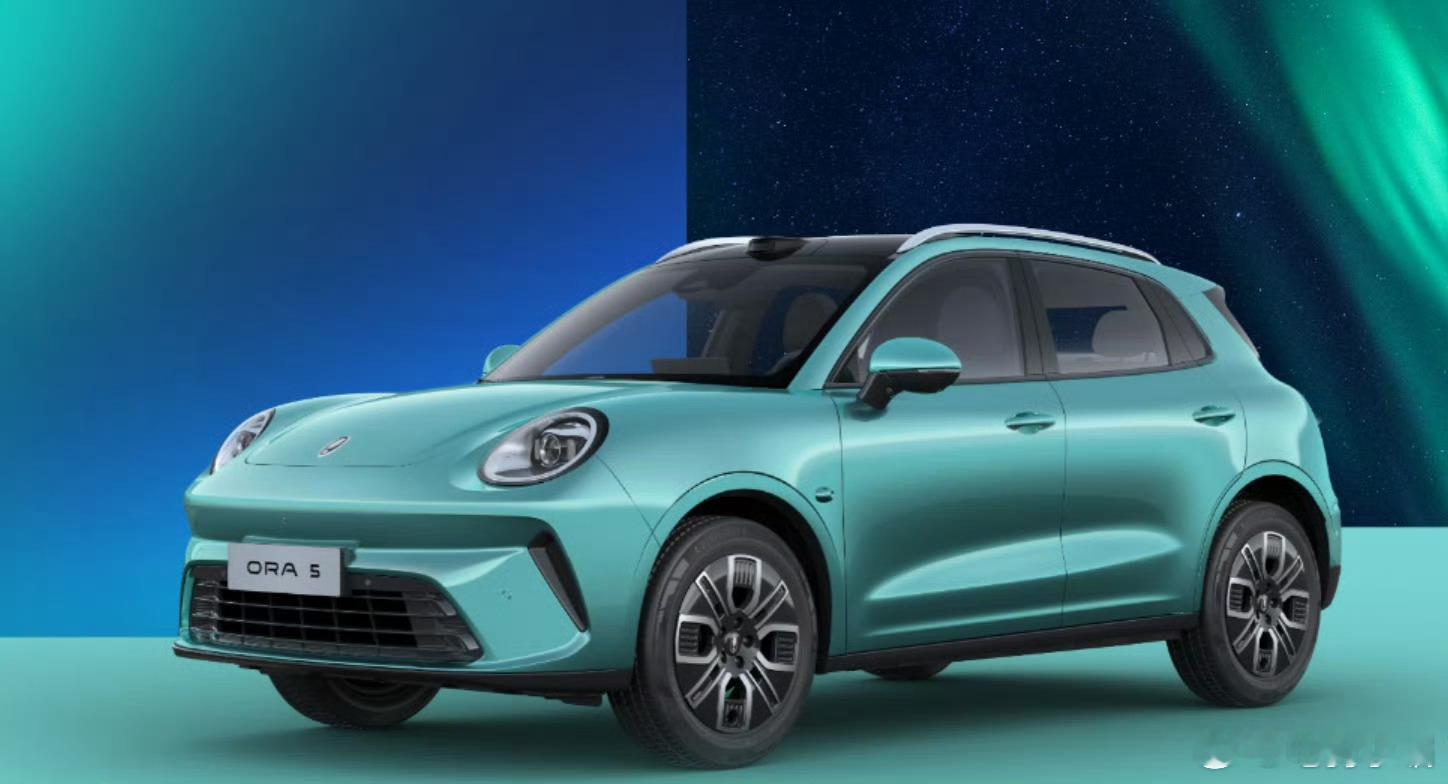 欧拉全新纯电SUV，欧拉5来了起步续航480km，4.47米车长，2.72米轴距
