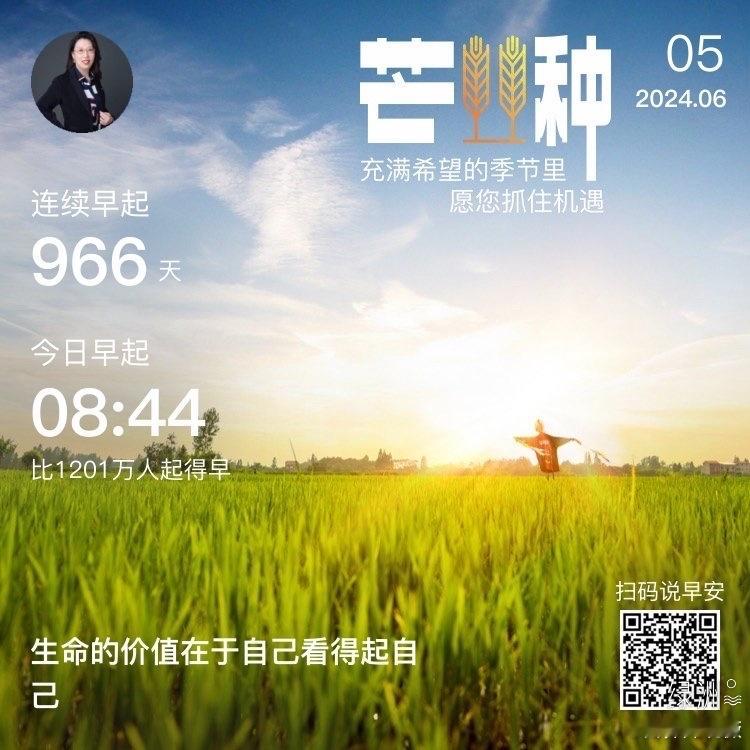 #早安#生命的价值在于自己看得起自己  ​​​