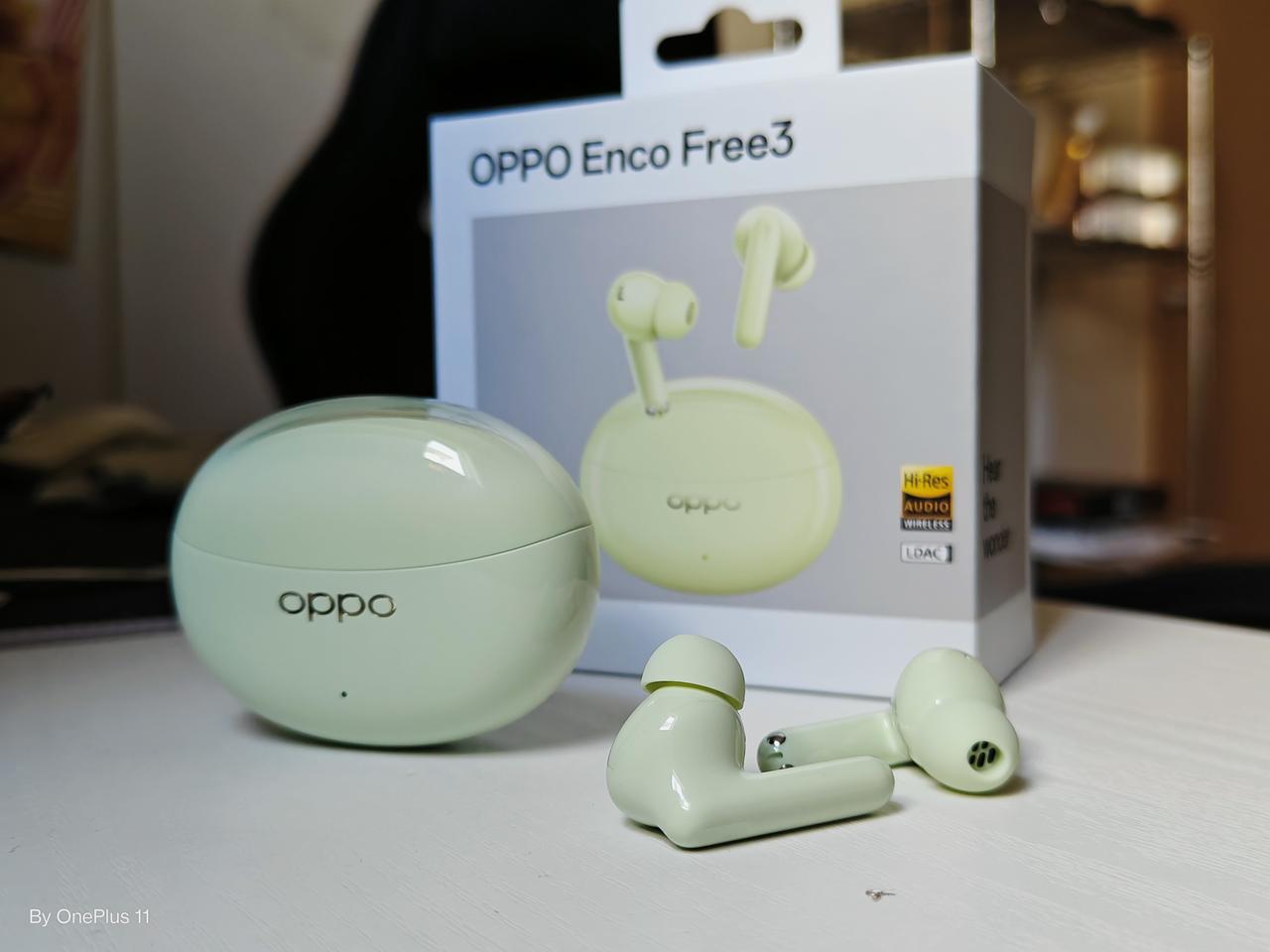 OPPO Enco Free3到了，整体非常不错[惊喜]

主动降噪高达49dB