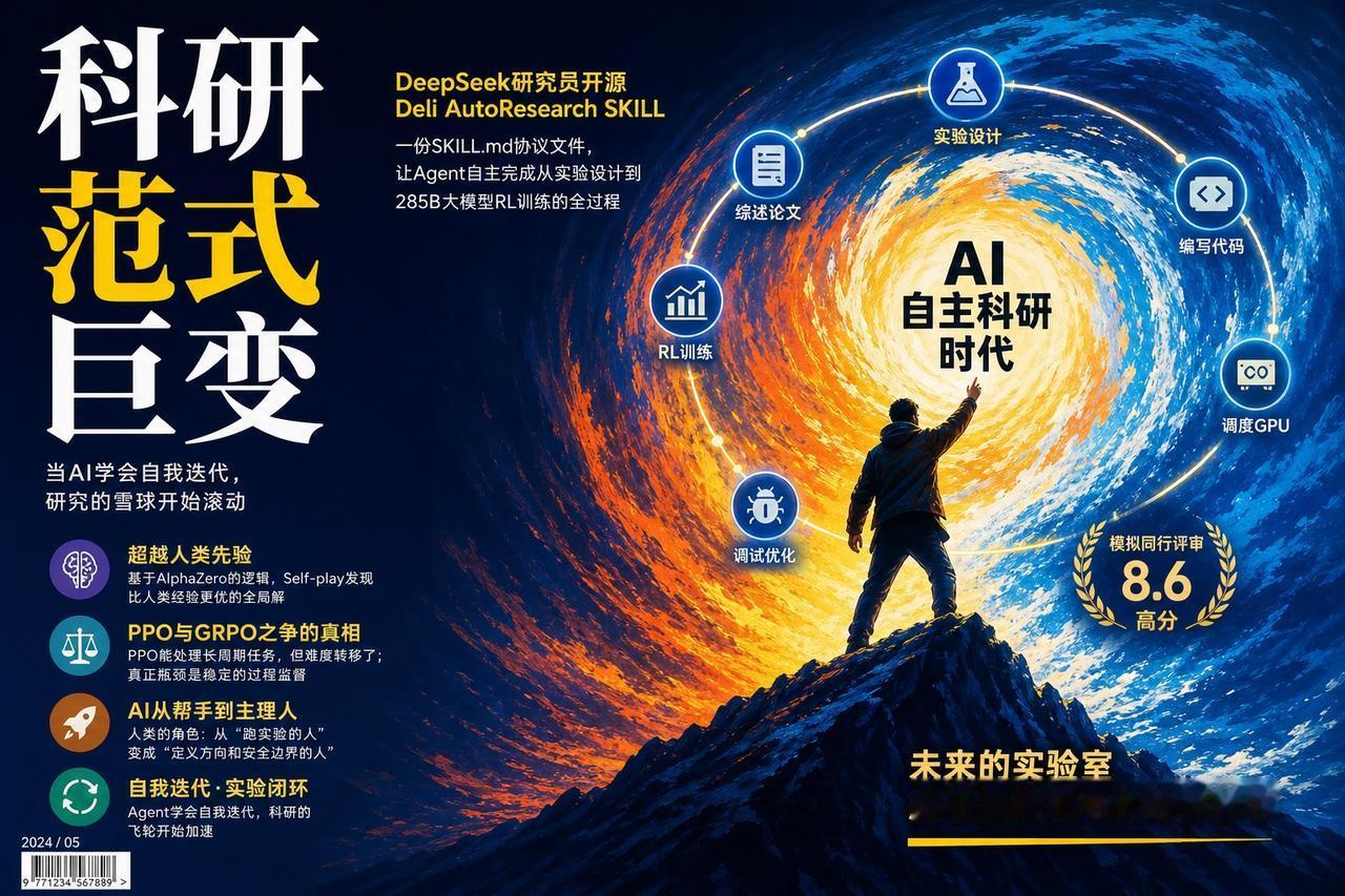 【当AI开始自主研究AI：DeepSeek研究员开源的“科研协议”意味着什么】