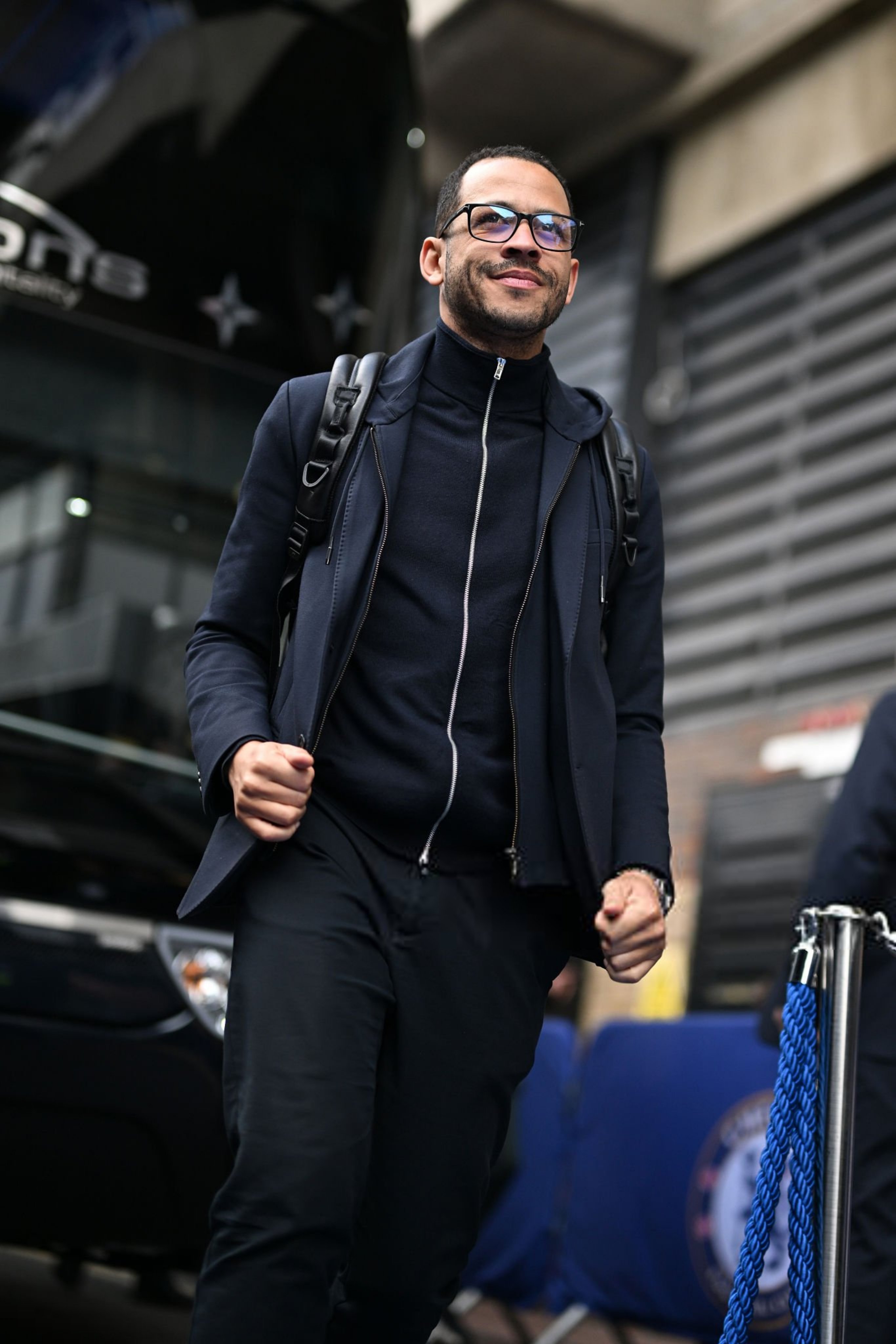 抵达球场切尔西