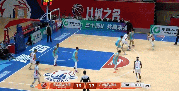 CBA今日最佳进球：广州龙狮80:78险胜青岛！郭艾伦替补出战18分钟狂砍19分