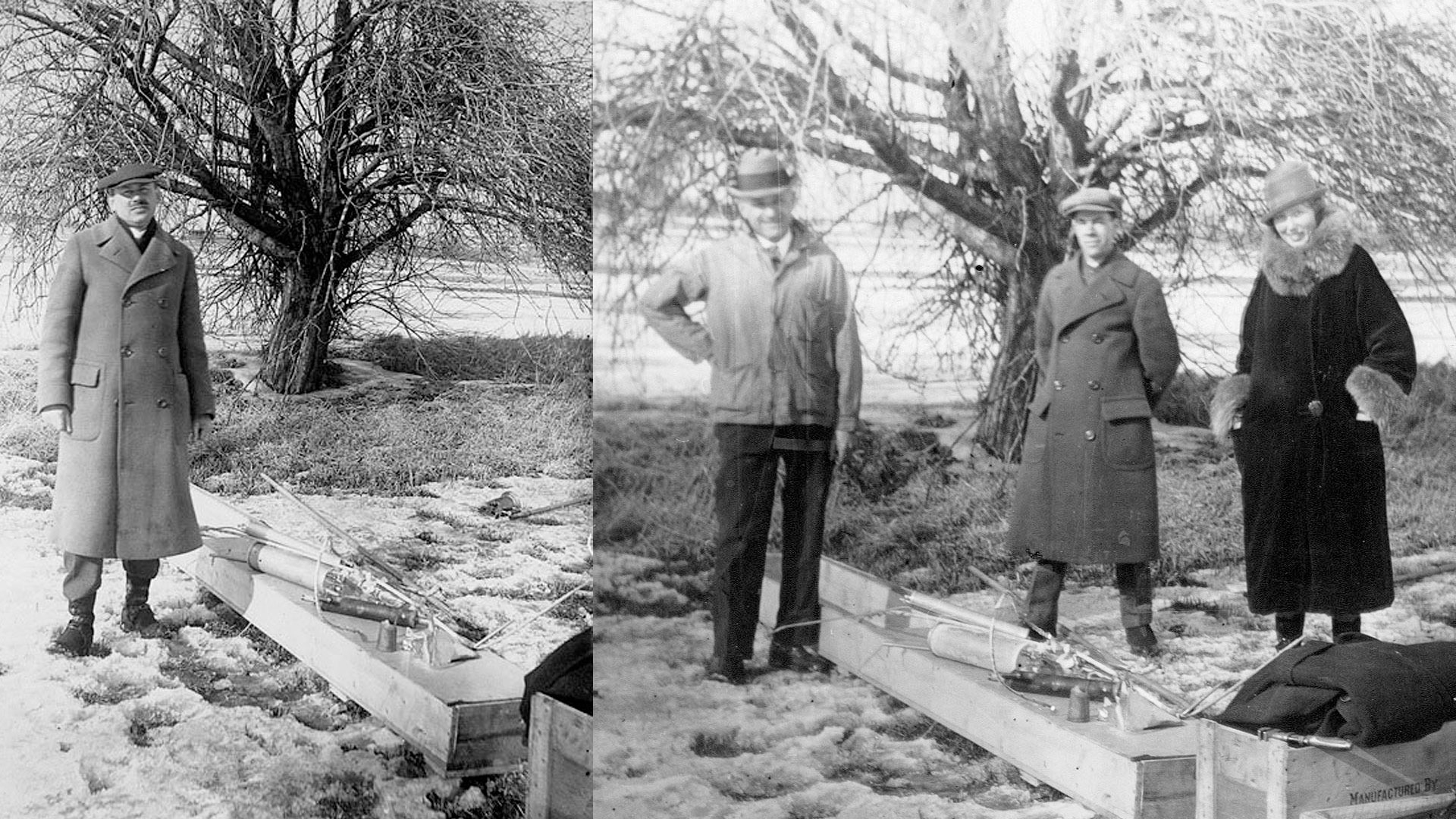 1926年3月16日，一个下雪的午后，美国马萨诸塞州奥本镇。10岁的杰拉尔德·黑