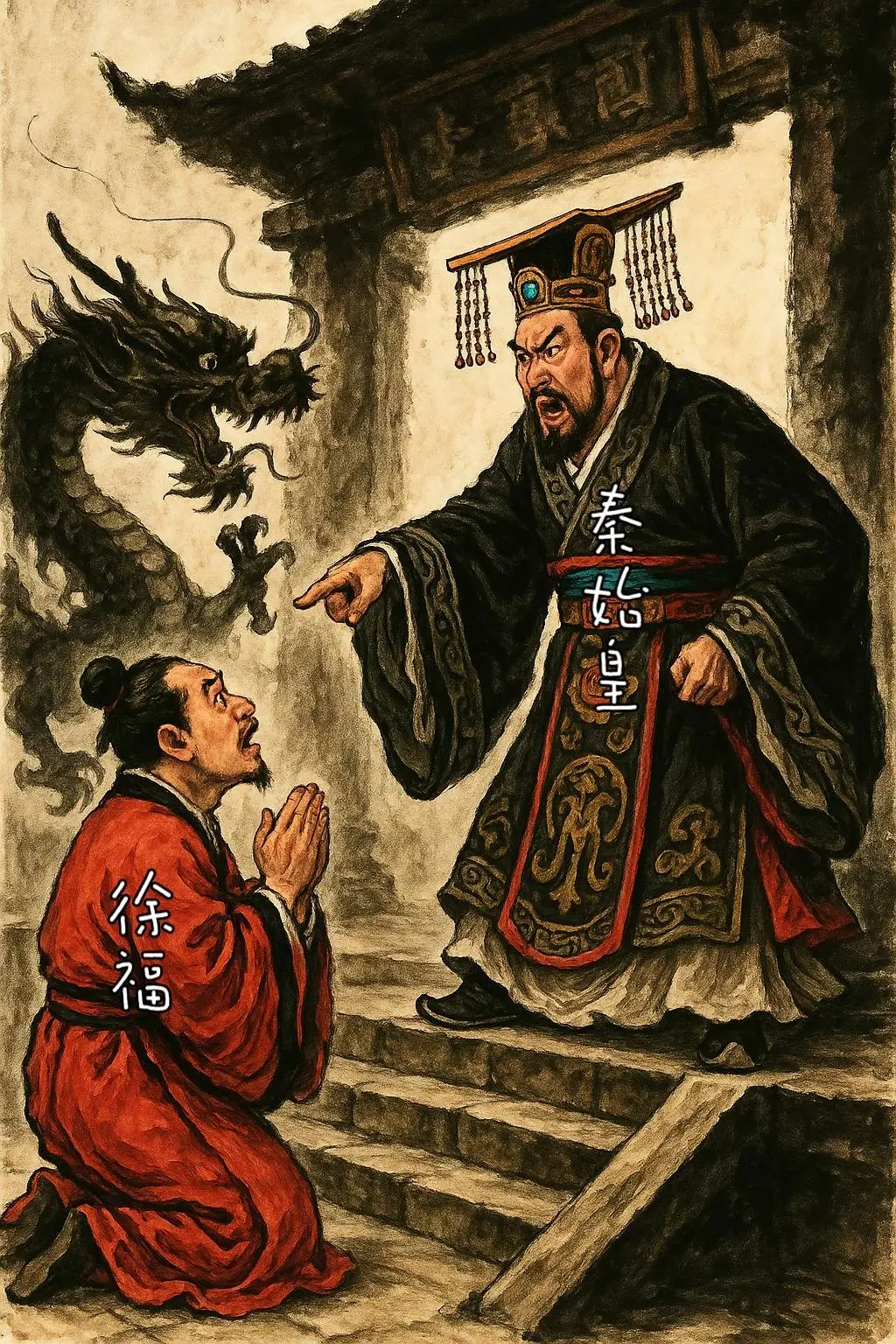 徐福寻仙丹东渡最终去了哪？