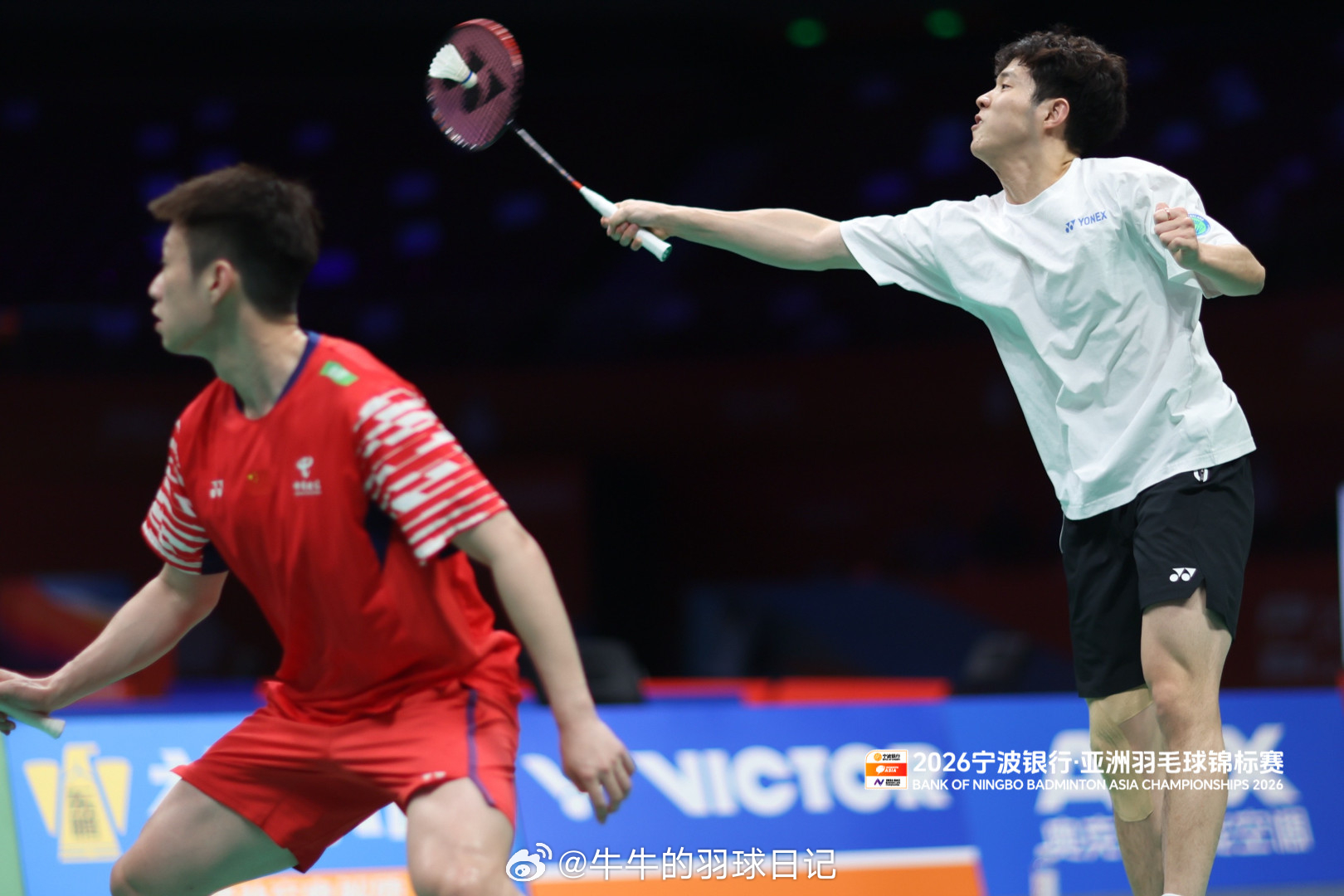 2026年羽毛球亚锦赛 1号场地 09:00混双 C组 第1场 陈丁茗/范氏庆 