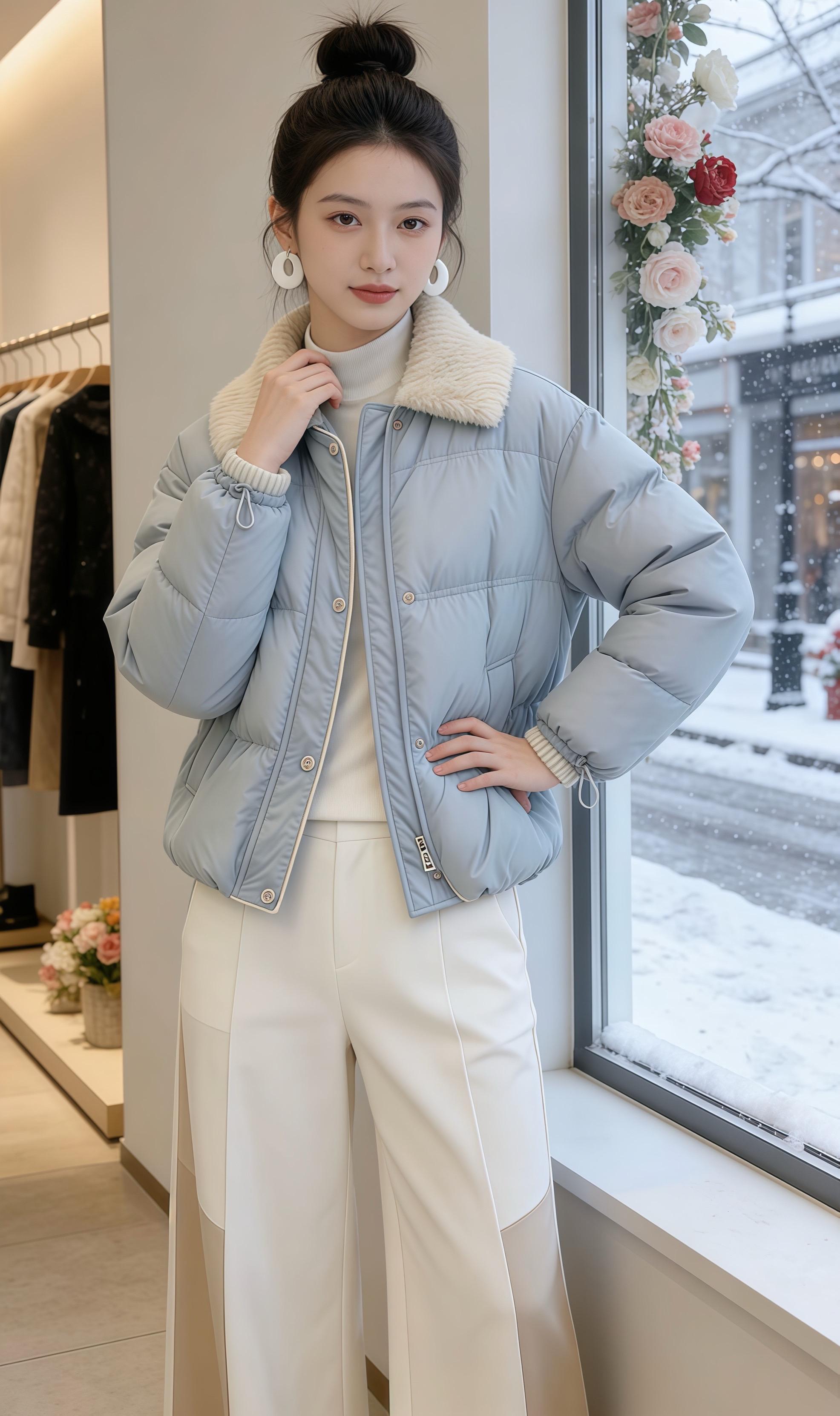 冬季好看又保暖的穿搭