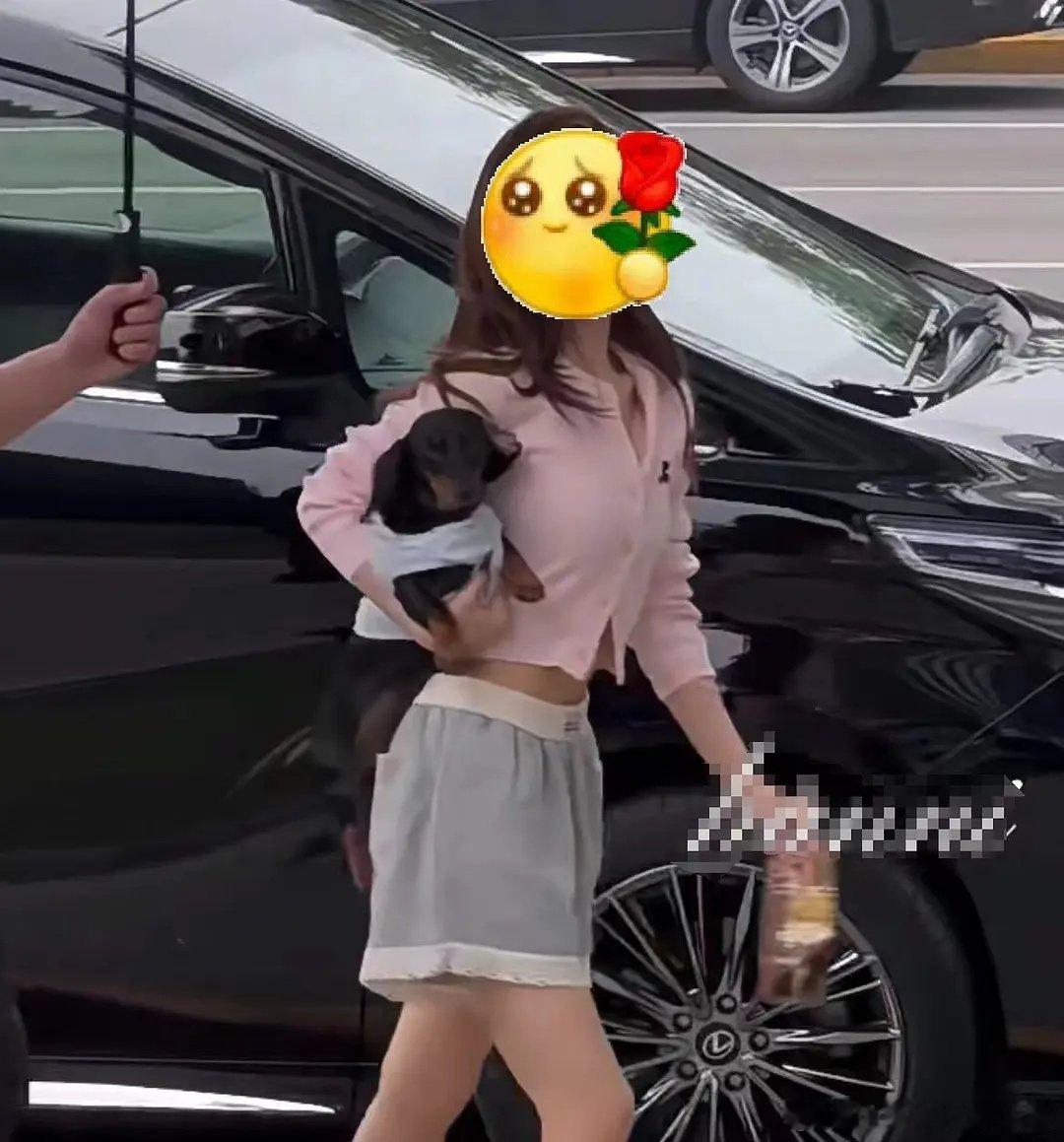这是腊肠狗不是腋下包啊，赵露思别摆拍了[裂开] ​​​