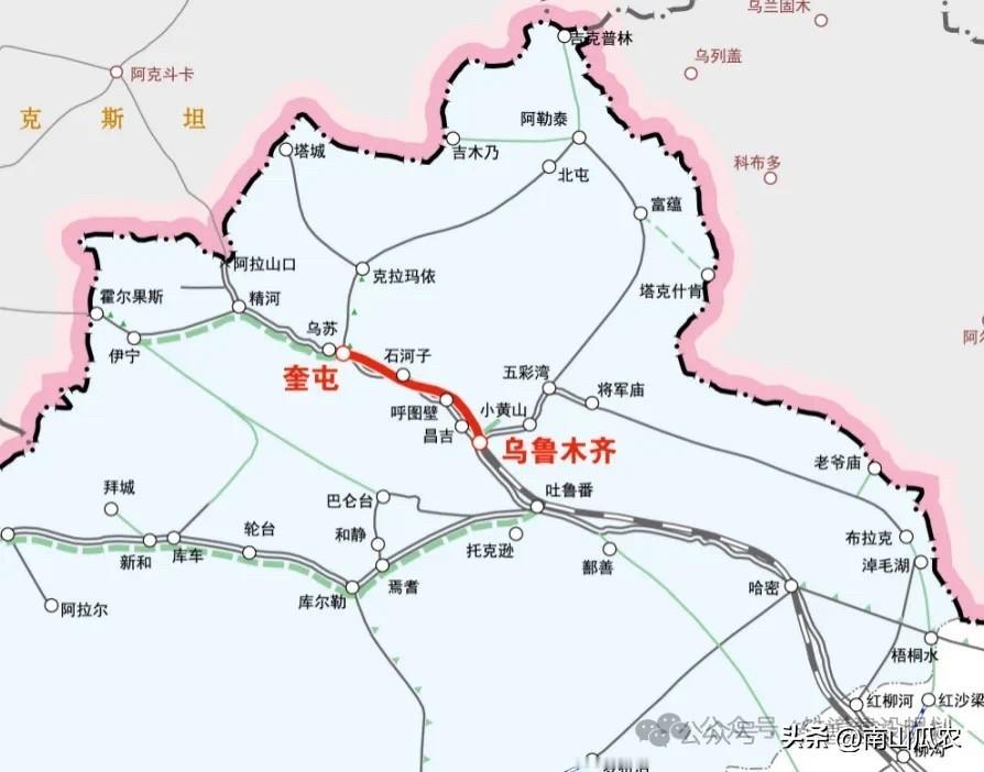 什么？新疆当下只有一条高铁，那谁是第二条高铁，何时能开工建设呢？
新疆现在只有兰