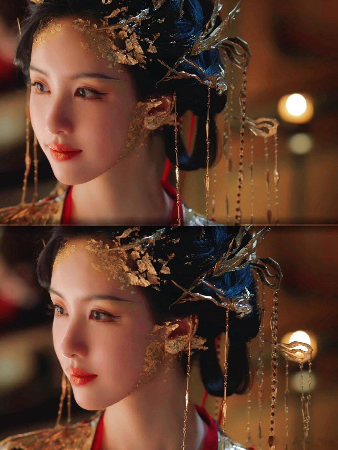 #陈都灵永夜星河#  谁懂啊!姐姐不是妖，是夺命的刀，陈都灵在永夜星河里镜妖的造