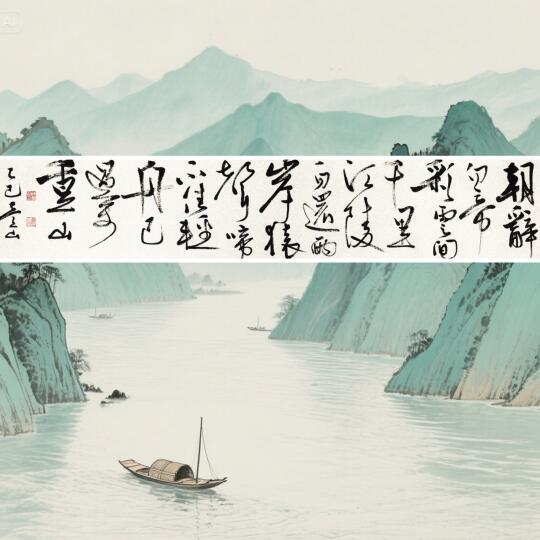 轻舟已过万重山