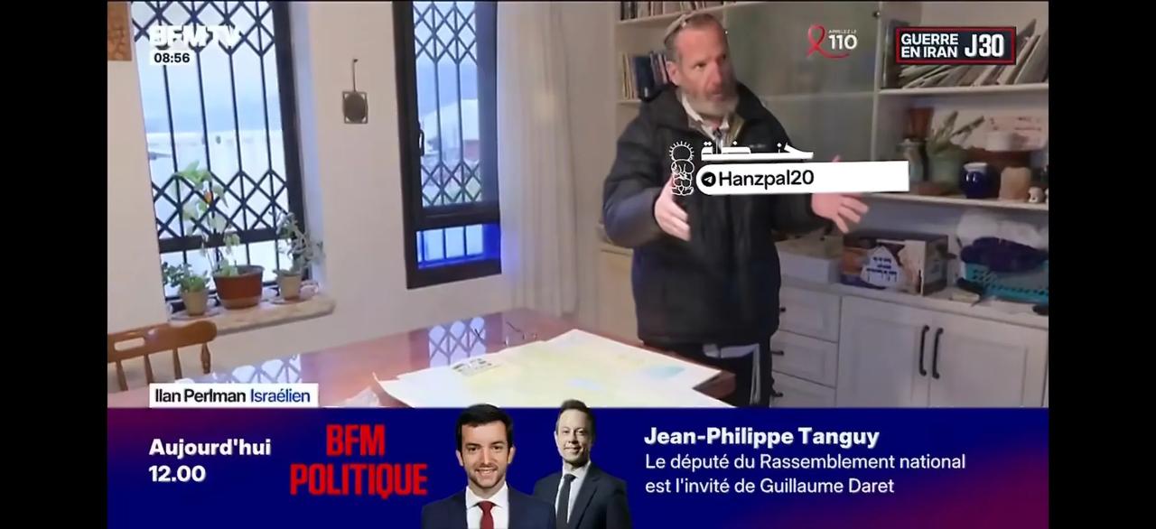 法国媒体BFMTV采访一位以色列老头，问他对以军入侵黎巴嫩怎么看，以色列老头直接