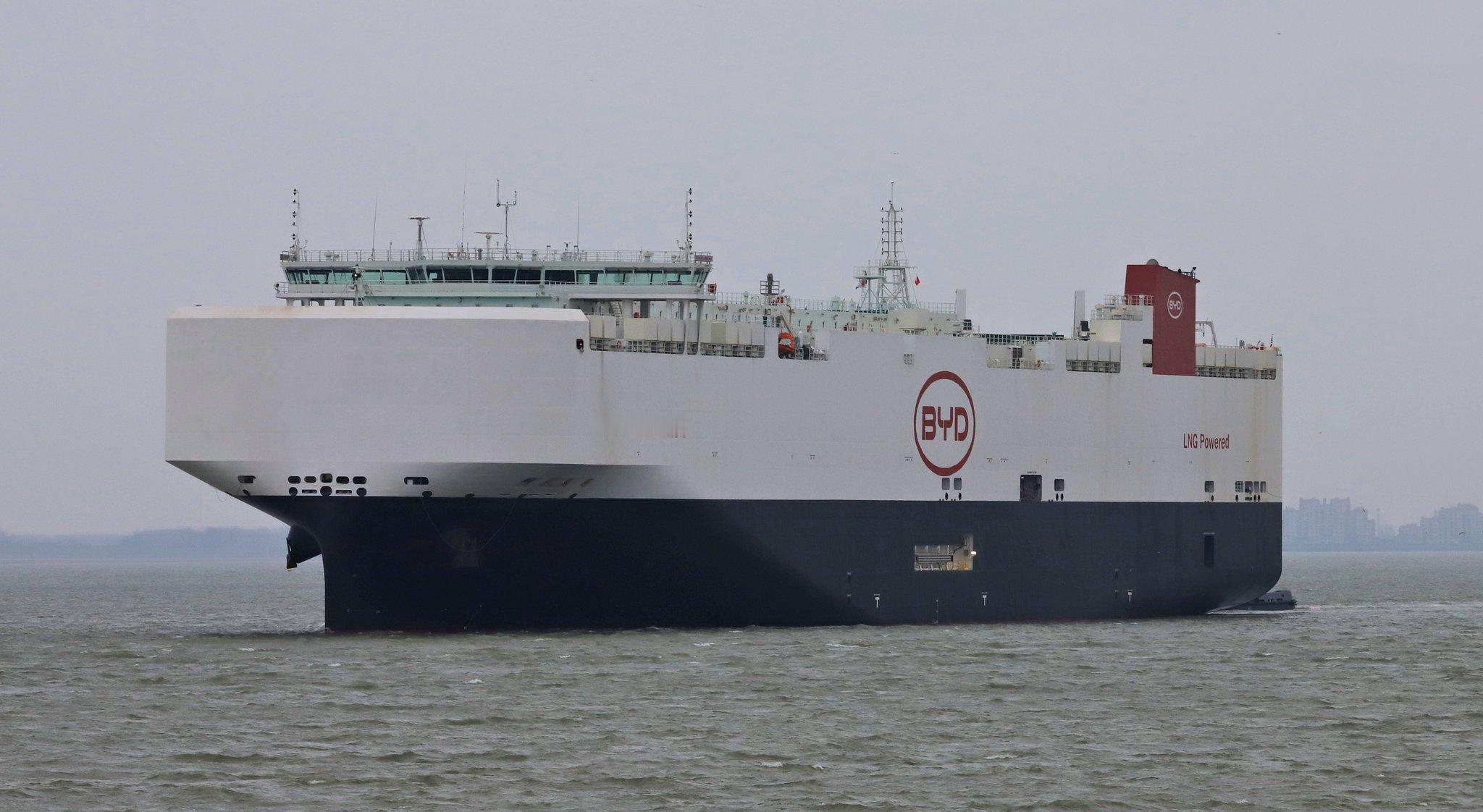 #比亚迪探险者1号# （BYD EXPLORER NO.1）2.21已抵达荷兰S