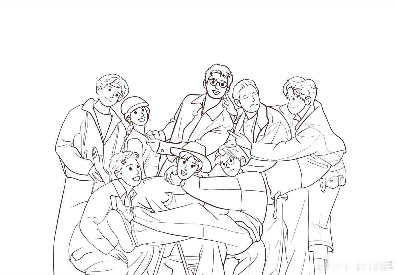 我宣布现在就出发就是最好的群像💓💖我支持小出发出一百万季现在就出发 ‖现在就