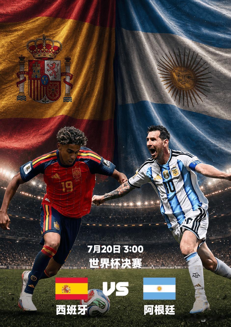 2026美加墨世界杯决赛 西班牙🇪🇸vs阿根廷🇦🇷完整前瞻
 
比赛场地