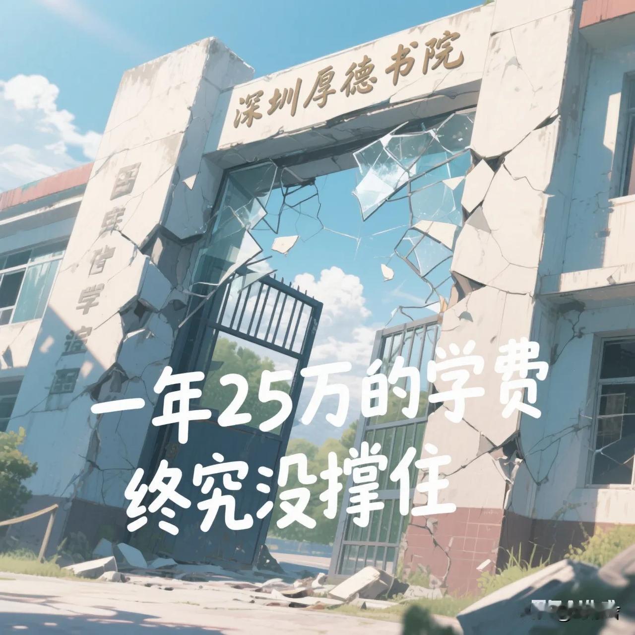 “鸡娃工厂”关停
北上广的家庭
都不愿在孩子的教育上多花钱了 

深圳厚德书院倒