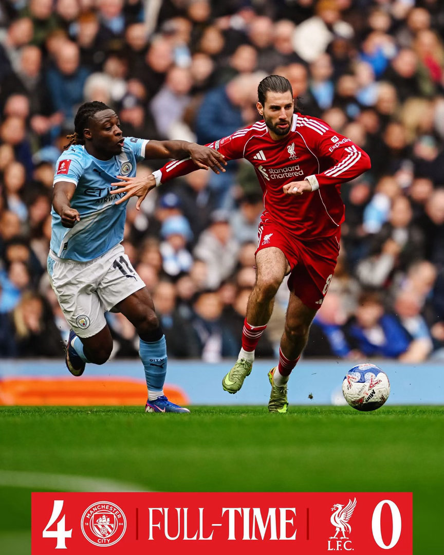 夏蘭特連中三元，係加盟曼城之後各項賽事第12次大演帽子戲法。曼城連續八屆足總盃至