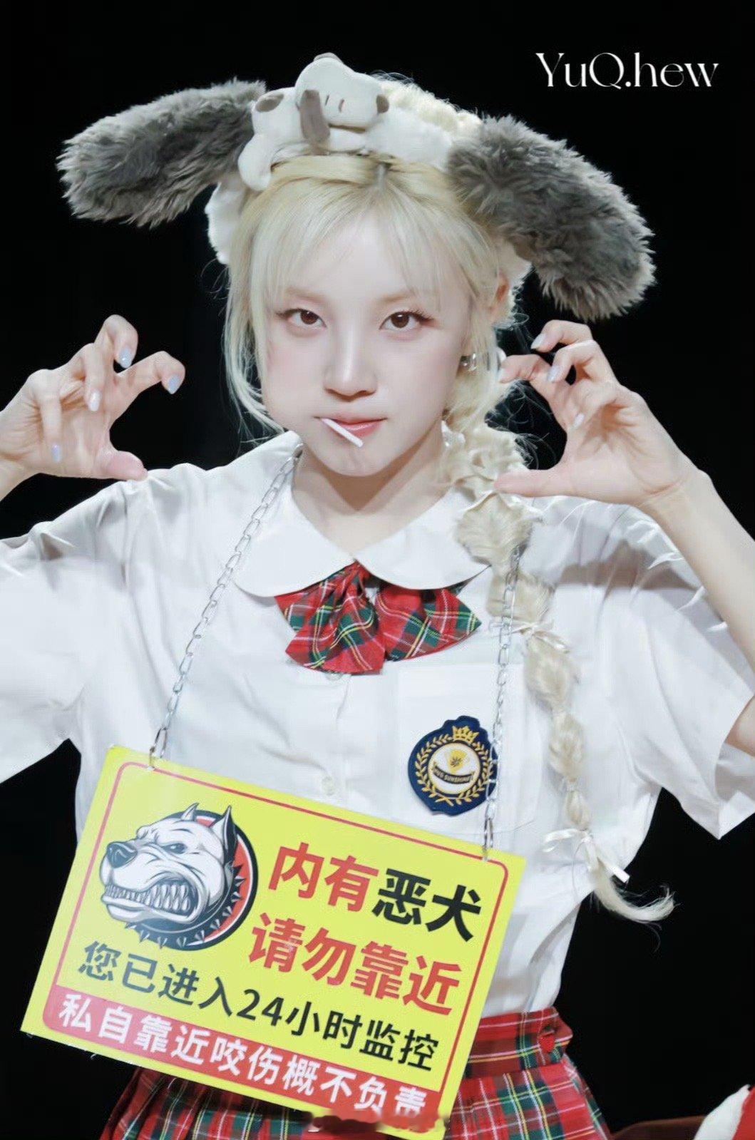 宋雨琦的狗塑走上了斗鸡赛道 谁说“狗塑”和“斗鸡塑”不能共存？宋雨琦就完美兼容！