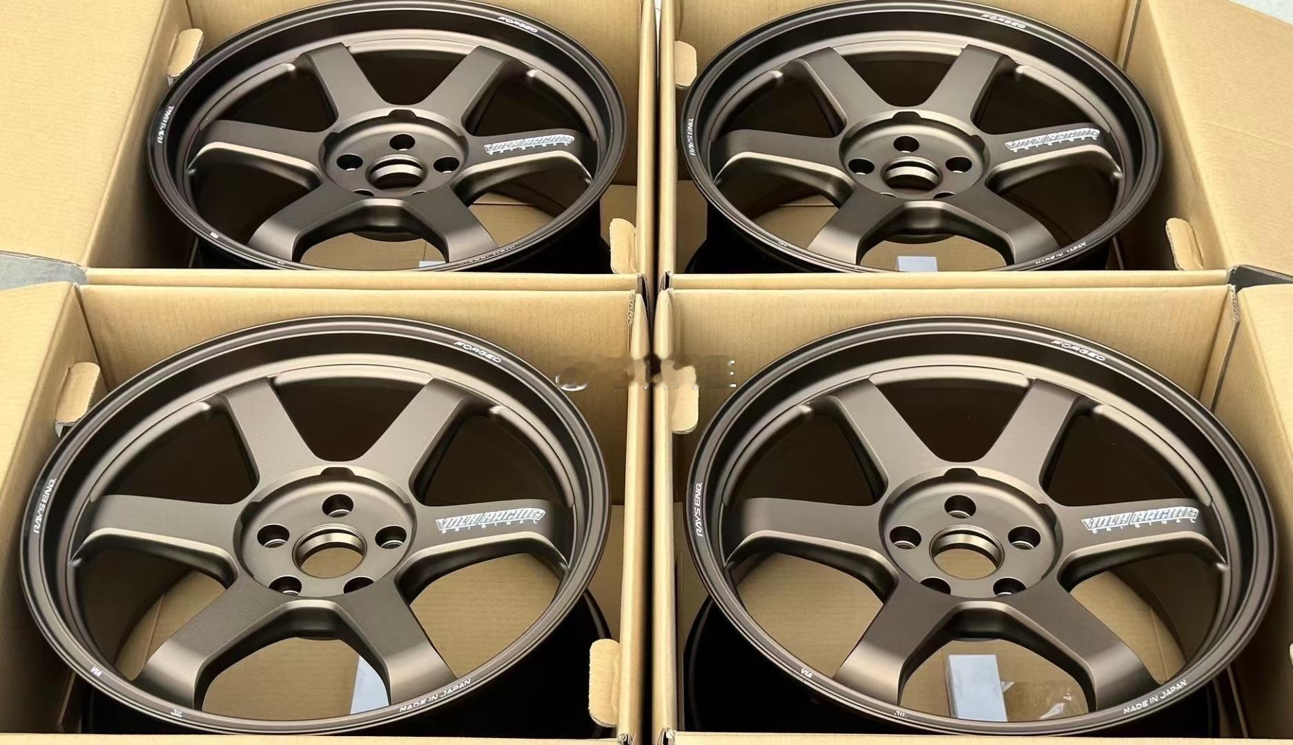 日本Rays TE37Ultra M-Spec 锻造轮毂🈴丰田GR Supra