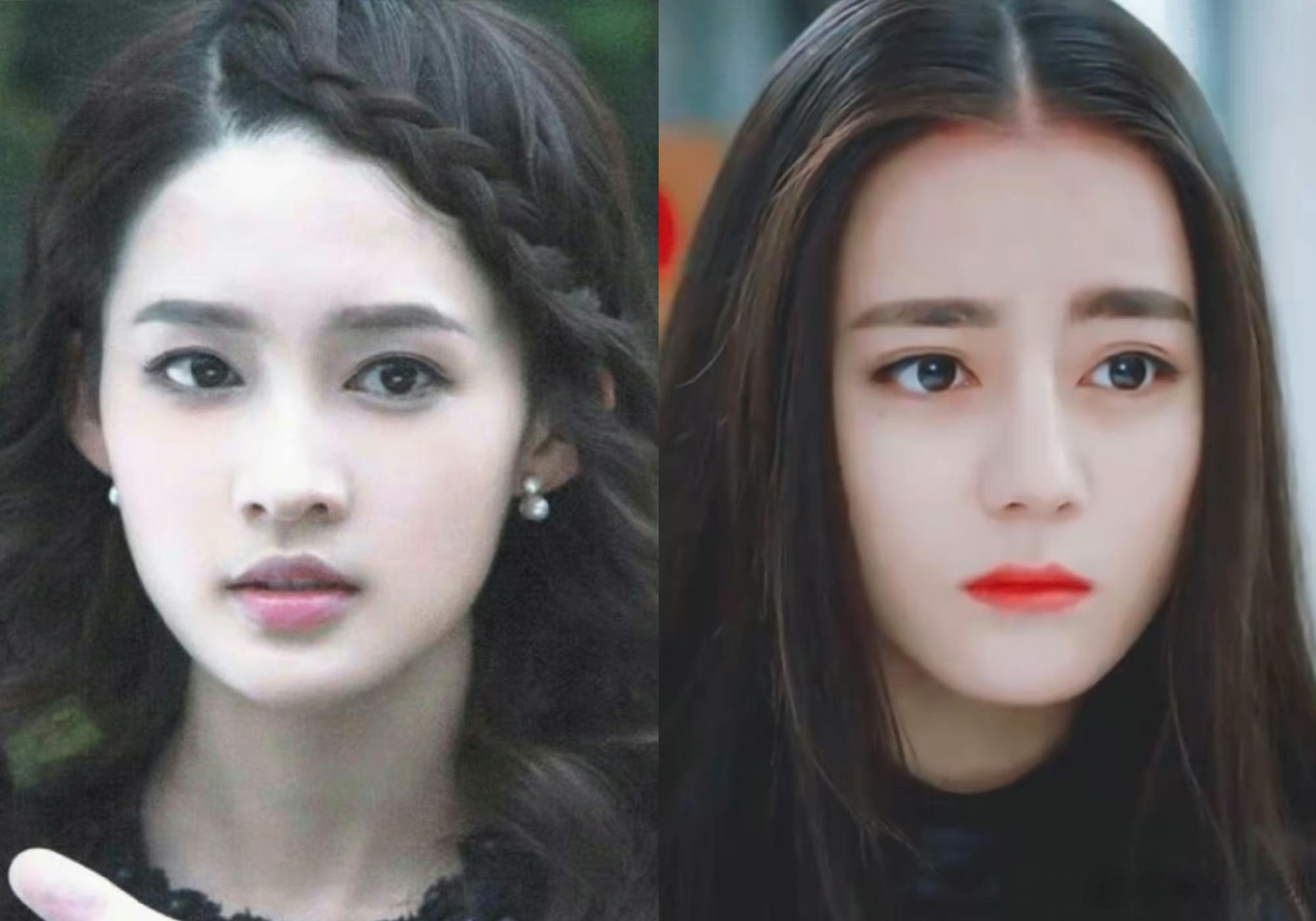 感觉这个时期的迪丽热巴真的没有李沁的颜值高 ​​​