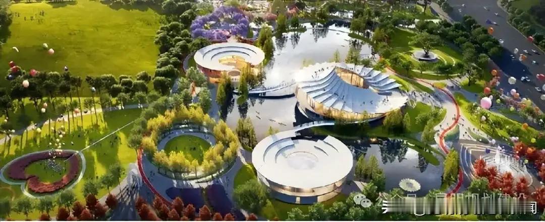 巫家坝中央公园五标段试验段二期的这个效果图挺漂亮的。就是觉得里面的这些建筑太多了