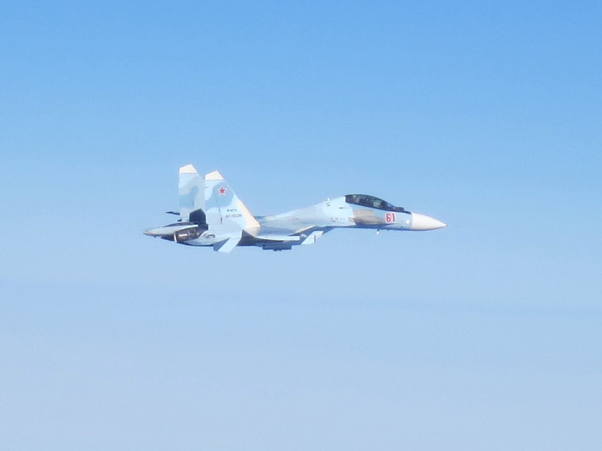 图22M、苏35和苏30SM 苏霍伊影像集 早安法国空天军（AAE）摄于波罗的海