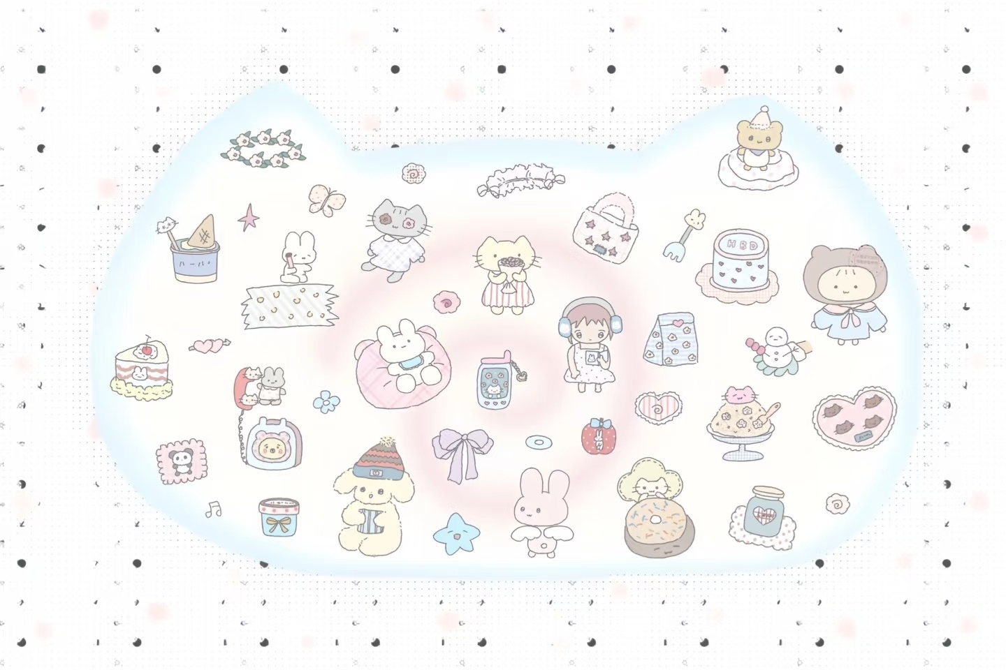 ipad壁纸｜电脑壁纸｜可爱壁纸｜卡通壁纸 