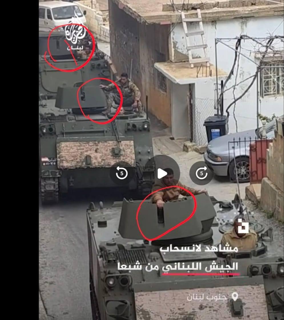 黎巴嫩政府下令军队手无寸铁地撤出谢巴农场（Shebaa Farms）的决定；文中