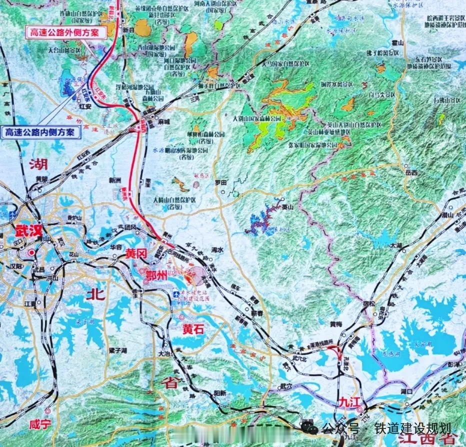 国铁播报【两条高铁前期中标！推进年内开工→】5月12日，新建京港高铁阜阳至黄冈铁