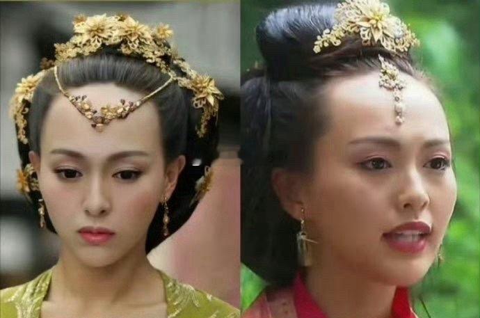 这应该是唐嫣最无语的一部戏，把她的大脑门全部露出来了，看着好秃 