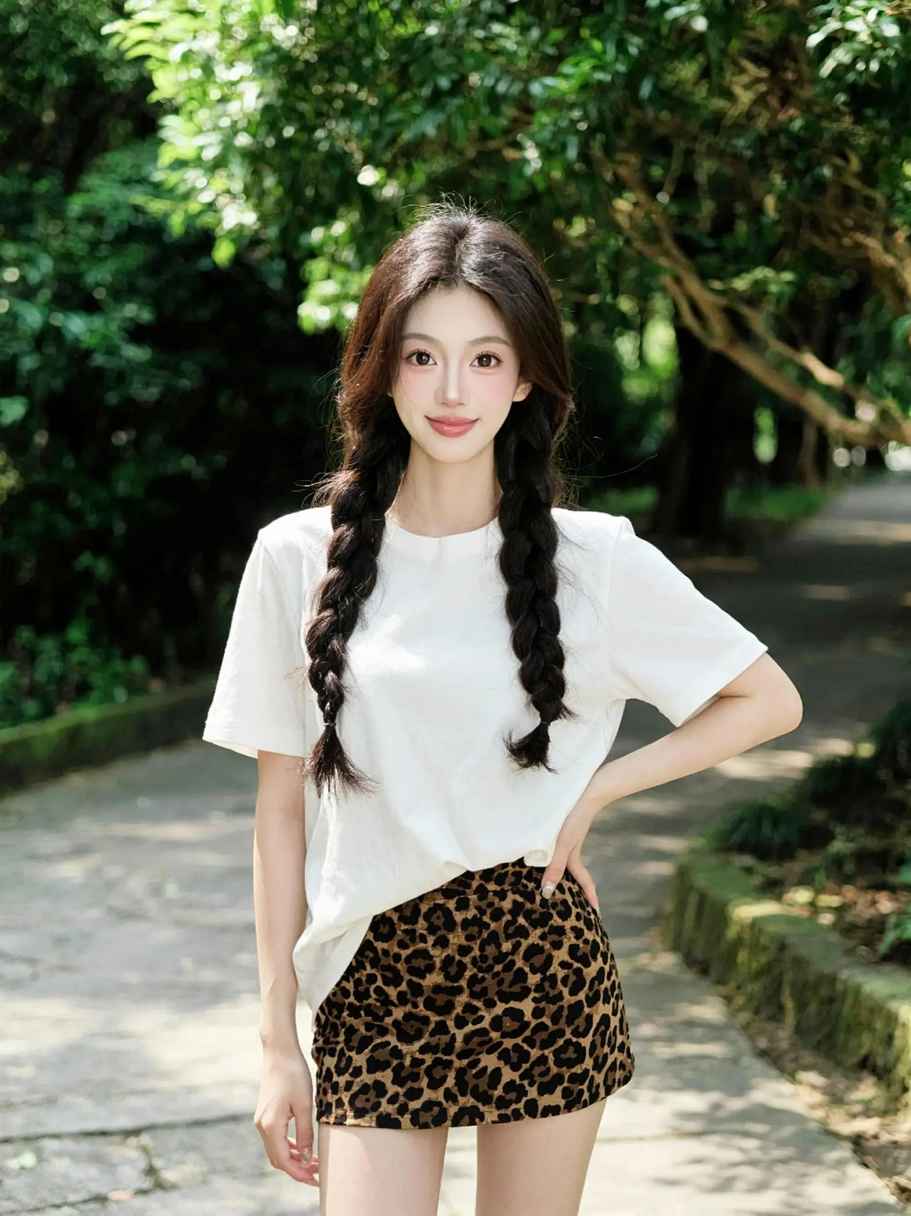 AI清新随拍 ai创作 写真风格