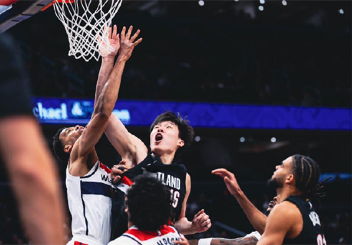 2分5板2助！杨瀚森上半场完全梦游
北京时间2月23日，NBA发展联盟比赛，混音